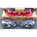 W212 front rear bumper side diffuser upgrade parts